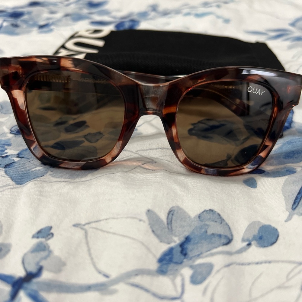 Quay Australia Brown Tortoise Sunglasses